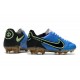 Nike Tiempo Legend IX Elite FG Leather Blue Black