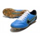 Nike Tiempo Legend IX Elite FG Leather Blue Black