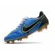 Nike Tiempo Legend IX Elite FG Leather Blue Black