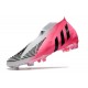 adidas Predator Edge + FG Laceless Solar Pink Black White