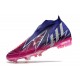 adidas Predator Edge + FG Laceless Team Collegiate Purple Silve Metallic Team Shock Pink 2