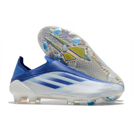 adidas X Speedflow + FG White Legacy Indigo Sky Rush