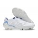 adidas Copa Sense+ FG White Hi Res Blue Legacy Indigo