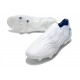 adidas Copa Sense+ FG White Hi Res Blue Legacy Indigo