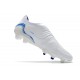 adidas Copa Sense+ FG White Hi Res Blue Legacy Indigo