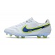 Nike Tiempo Legend IX Elite FG Leather White Blue