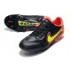 Nike Tiempo Legend IX Elite FG Leather Black Yellow Red