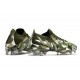 adidas Predator Edge.1 FG Low Cut Swarovski - Focus Olive Silver Metallic Magic Lime