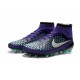 2016 New Soccer Shoes - Nike Magista Obra FG Purple White Green Black