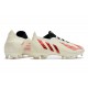 adidas Predator Edge.1 FG Low Cut Showdown - Off White Vivid Red Gold 