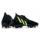 adidas Predator Edge + FG Laceless Black Green