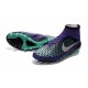 2016 New Soccer Shoes - Nike Magista Obra FG Purple White Green Black