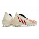 adidas Predator Edge + FG Showdown - Off White Vivid Red Gold Metallic