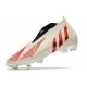 adidas Predator Edge + FG Showdown - Off White Vivid Red Gold Metallic