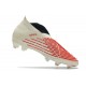 adidas Predator Edge + FG Showdown - Off White Vivid Red Gold Metallic