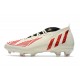 adidas Predator Edge.1 FG Showdown - Off White Vivid Red Gold Metallic