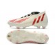 adidas Predator Edge.1 FG Showdown - Off White Vivid Red Gold Metallic