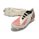 adidas Predator Edge.1 FG Showdown - Off White Vivid Red Gold Metallic