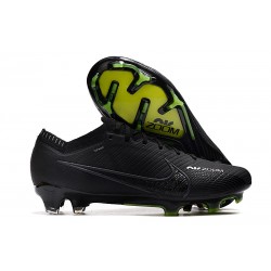 Nike Zoom Mercurial Vapor 15 Elite Fg Black Green