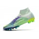 Nike Mercurial Superfly 8 Elite AG Cleat Dream Speed 5 - Barely Green Volt Electro Purple