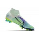 Nike Mercurial Superfly 8 Elite AG Cleat Dream Speed 5 - Barely Green Volt Electro Purple