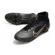 Nike Mercurial Superfly 8 Elite AG Cleat Shadow - Black Metallic Gold 