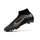 Nike Mercurial Superfly 8 Elite AG Cleat Shadow - Black Metallic Gold 