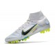 Nike Mercurial Superfly 8 Elite AG Cleat Grey Blackened Blue