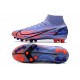 Nike Mercurial Superfly 8 Elite AG Mbappe Light Thistle Metallic Silver