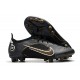 Nike Mercurial Vapor XIV Elite Artificial Turf Shadow - Black Metallic Gold Metallic Silver