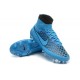 Best Nike Magista Obra FG Shoes For Men Turquoise Blue Black