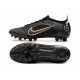 Nike Mercurial Vapor XIV Elite Artificial Turf Shadow - Black Metallic Gold Metallic Silver