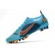 Nike Mercurial Vapor XIV Elite Artificial Turf Blueprint Blue Orange