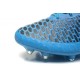 Best Nike Magista Obra FG Shoes For Men Turquoise Blue Black