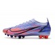 Nike Mercurial Vapor XIV Elite Artificial Turf Mbappe Light Thistle Metallic Silver