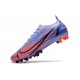 Nike Mercurial Vapor XIV Elite Artificial Turf Mbappe Light Thistle Metallic Silver