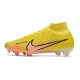 Nike Air Zoom Mercurial Superfly 9 Elite FG Yellow Orange