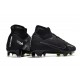 Nike Air Zoom Mercurial Superfly 9 Elite FG Black Dk Smoke Grey Volt