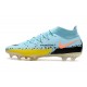 Nike Phantom GT2 Elite DF FG Glacier Ice Black Yellow Strike