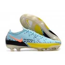 Nike Phantom GT2 Elite FG Glacier Ice Black Yellow Strike