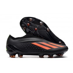 adidas X Speedportal+ FG Cleats Shadowportal - Core Black Solar Red 