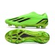 adidas X Speedportal+ FG Cleats Game Data - Solar Green Core Black 