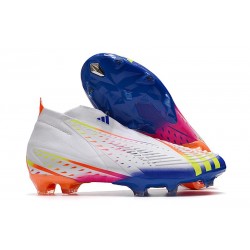 adidas Predator FIFA World Cup Qatar 2022 Edge+ FG White Yellow Blue