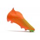 adidas Predator Edge + FG Laceless Orange Green