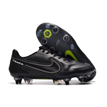 Nike Tiempo Legend 9 Elite SG PRO AC Black Dark Smoke Grey Summit White