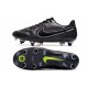 Nike Tiempo Legend 9 Elite SG PRO AC Black Dark Smoke Grey Summit White