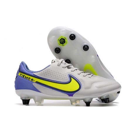 Nike Tiempo Legend 9 Elite SG PRO AC Grey Fog Volt Sapphire