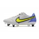 Nike Tiempo Legend 9 Elite SG PRO AC Grey Fog Volt Sapphire