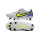 Nike Tiempo Legend 9 Elite SG PRO AC Grey Fog Volt Sapphire