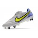 Nike Tiempo Legend 9 Elite SG PRO AC Grey Fog Volt Sapphire